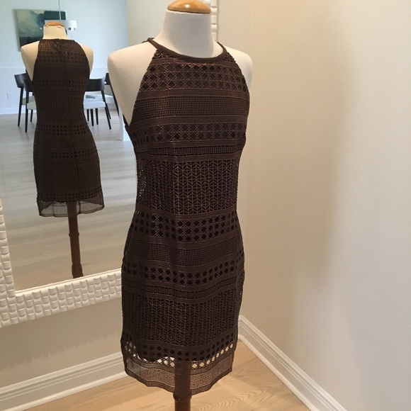 WHBM NWT Size 2 Copper Dress-Ret $180 Beautiful!!! - Picture 5 of 16